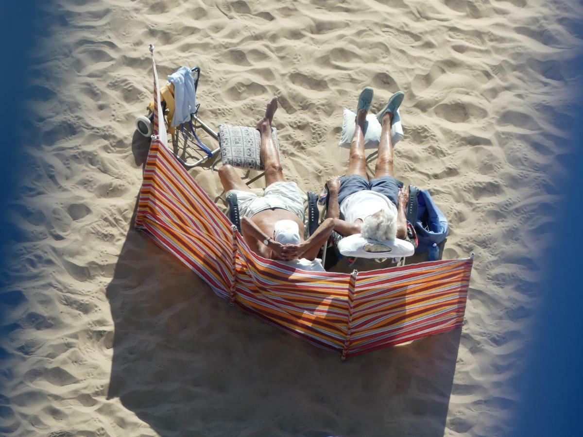 Primera línea playa levante Benidorm Exterior foto